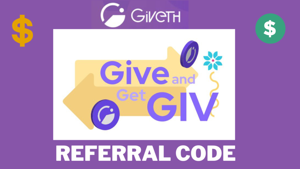 Giveth referral code