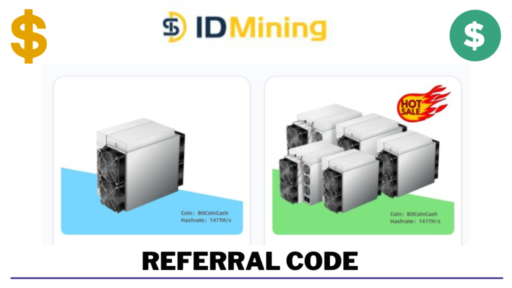 IdMining referral code