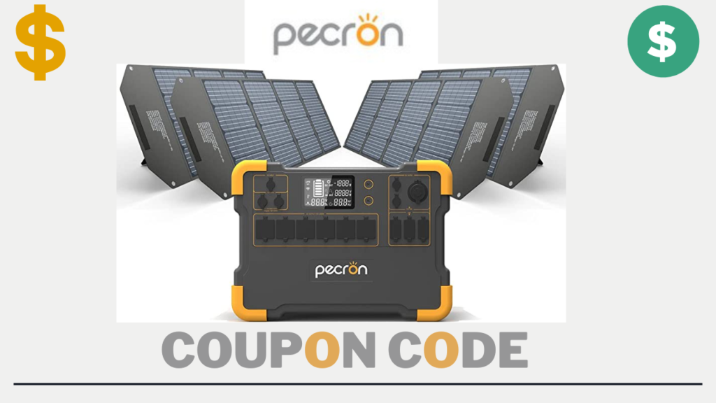 Pecron Solar Panel coupon code
