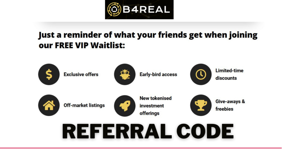 B4real.Digital referral code