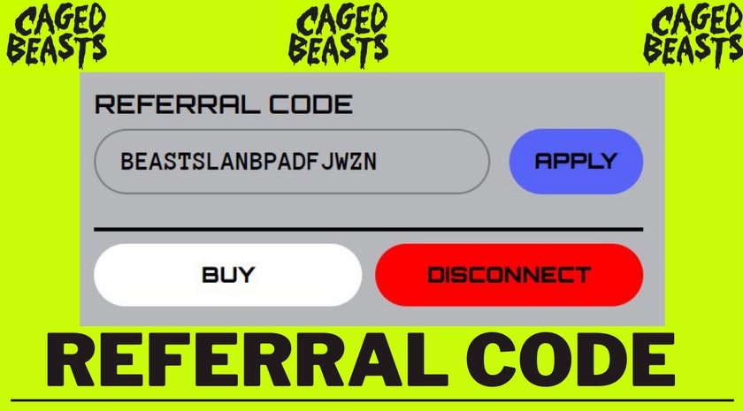 Caged Beasts Coin referral code