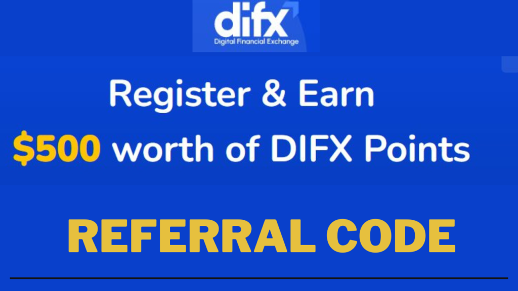 Difx referral code