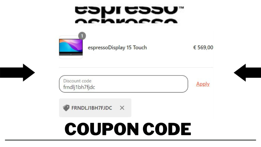 Espresso Portable Monitor coupon code