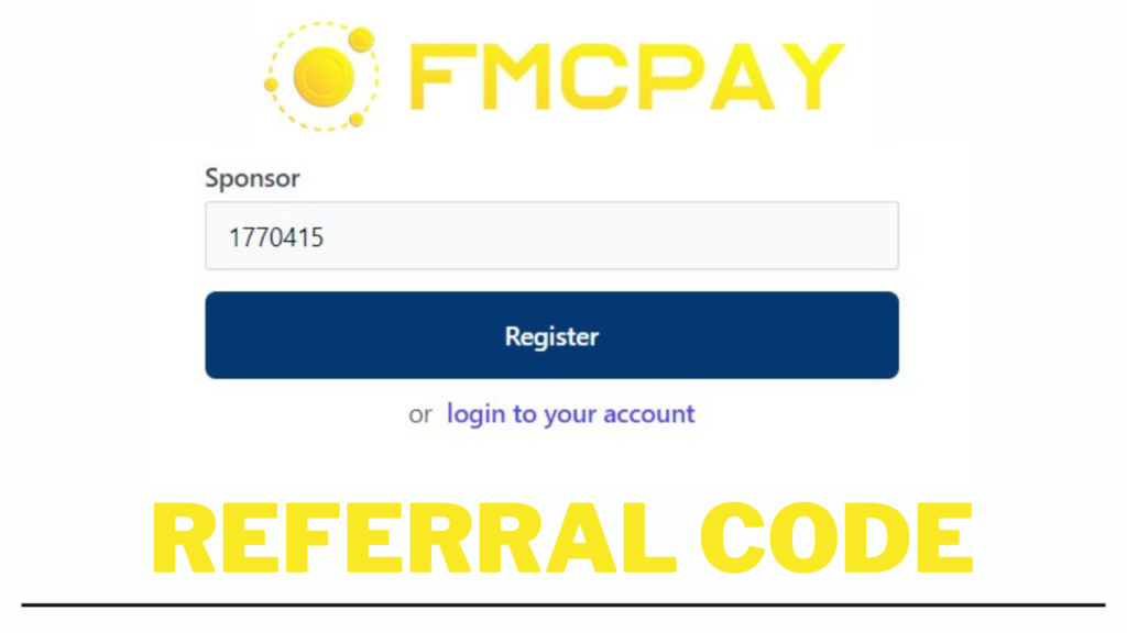 FmcPay.com referral code