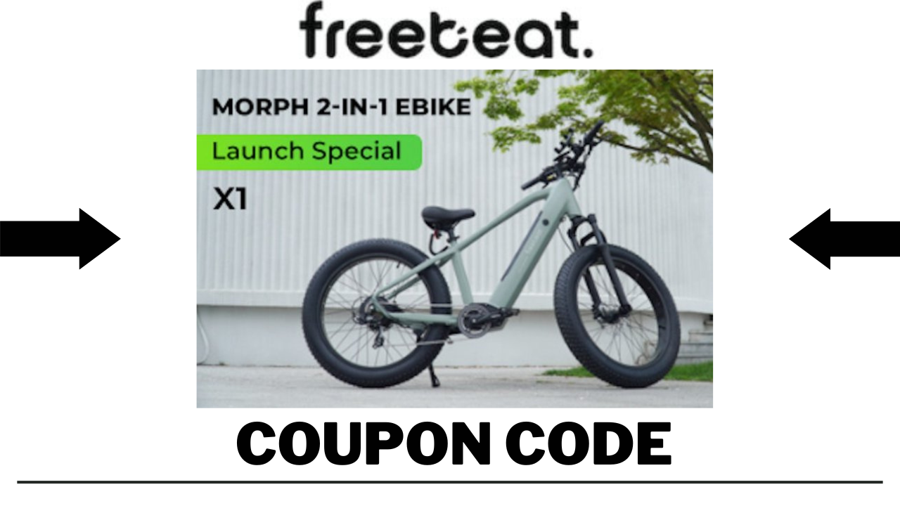 49 off Freebeat Morph eBike Discount Code & Coupon