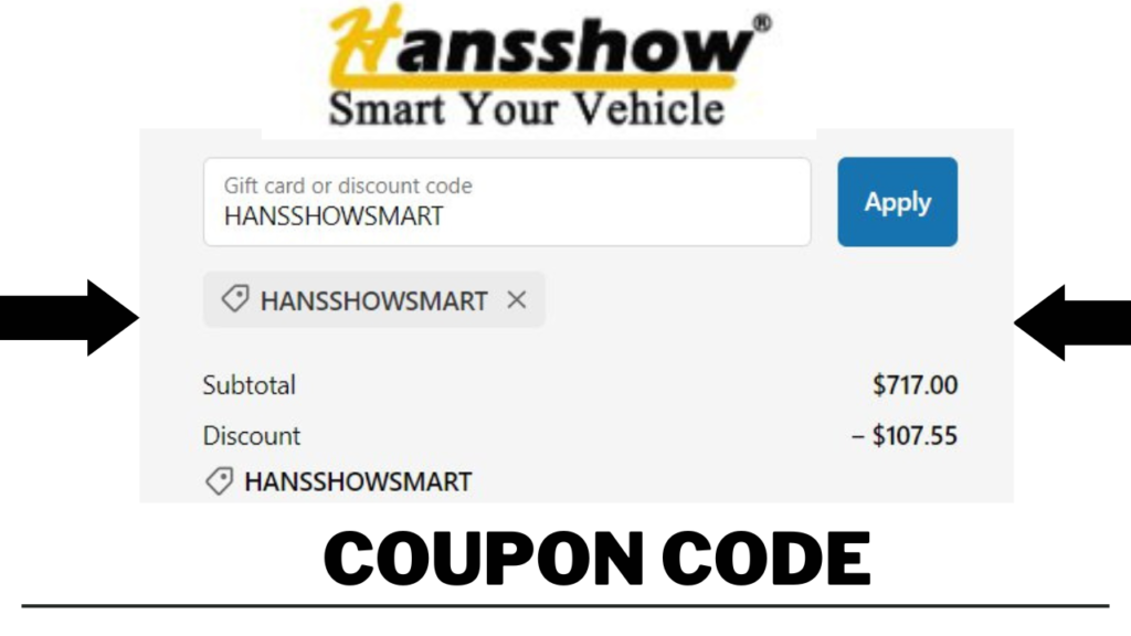 Hansshow discount code