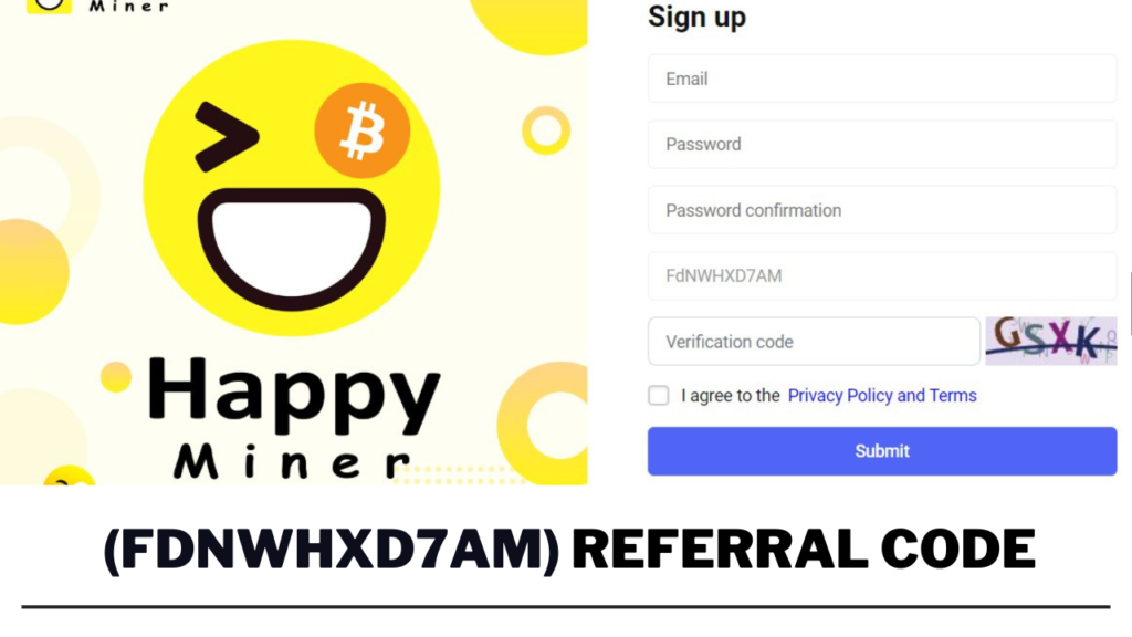 Happy Miner referral code