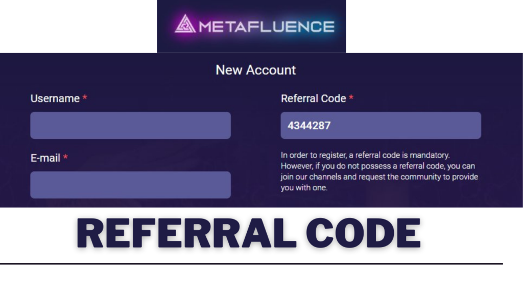 Metafluence City Map referral code