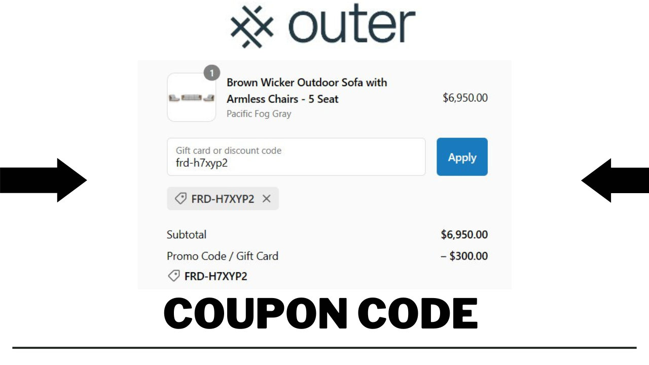 75 off Outer Outdoor Furniture Promo Code + Coupon