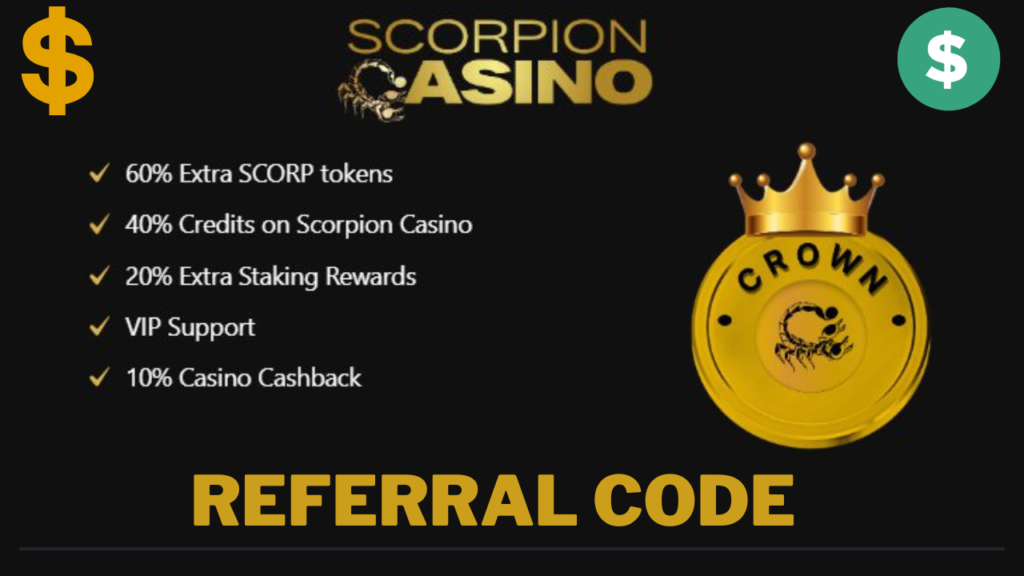 ScorpionCasino referral code