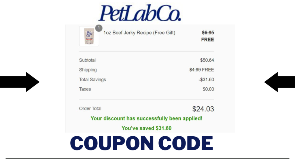 thePetLabCo promo code