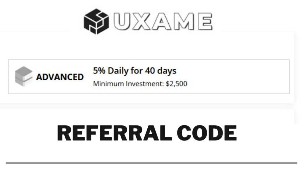 Uxame.io referral code