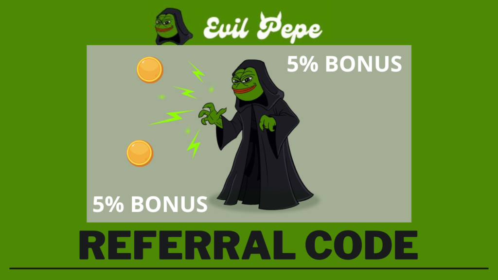 EvilPepe referral code