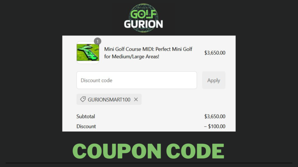 GolfGurion.com coupon code