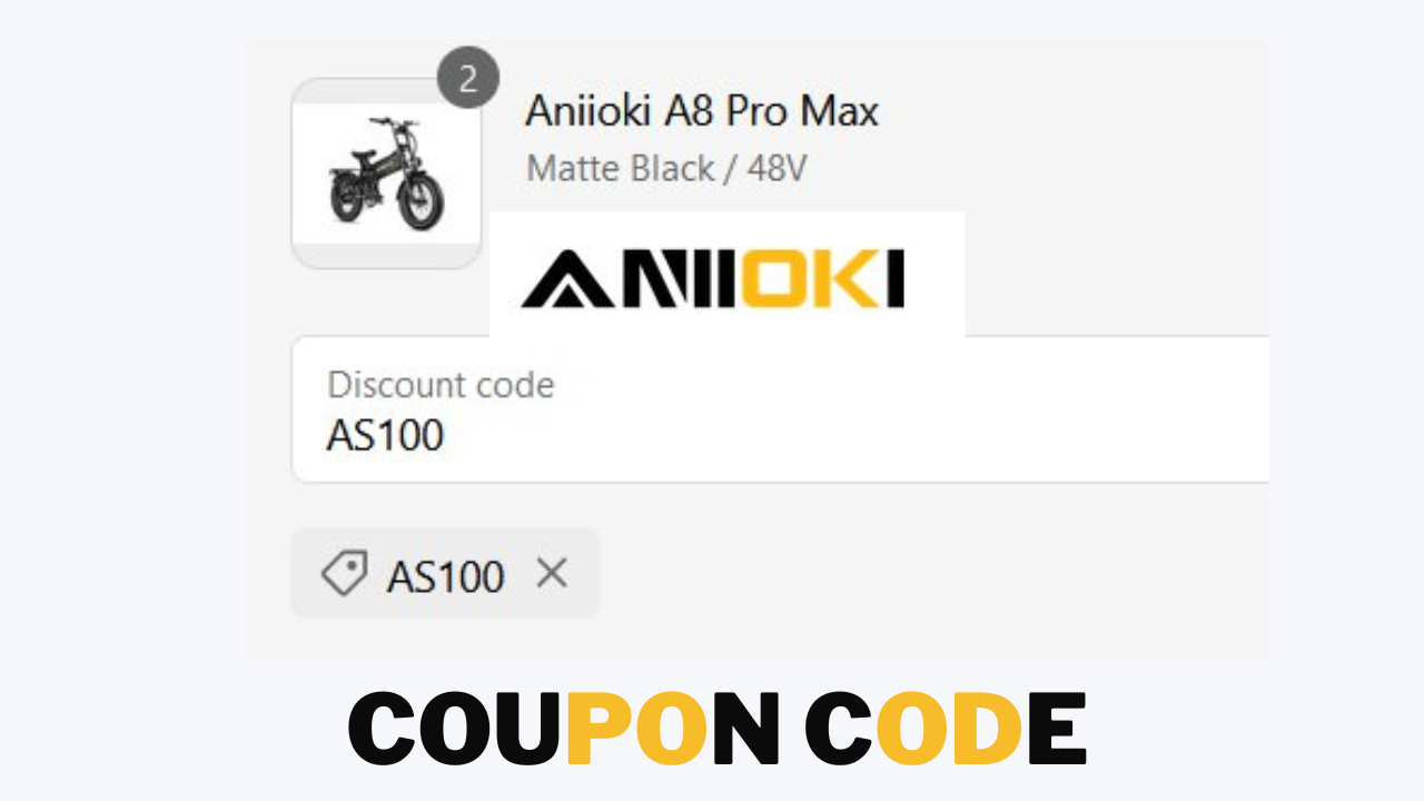 Curated visual reference: Fresh Look at 250 00 Off Aniioki Electric Bike Coupon Code Aniioki