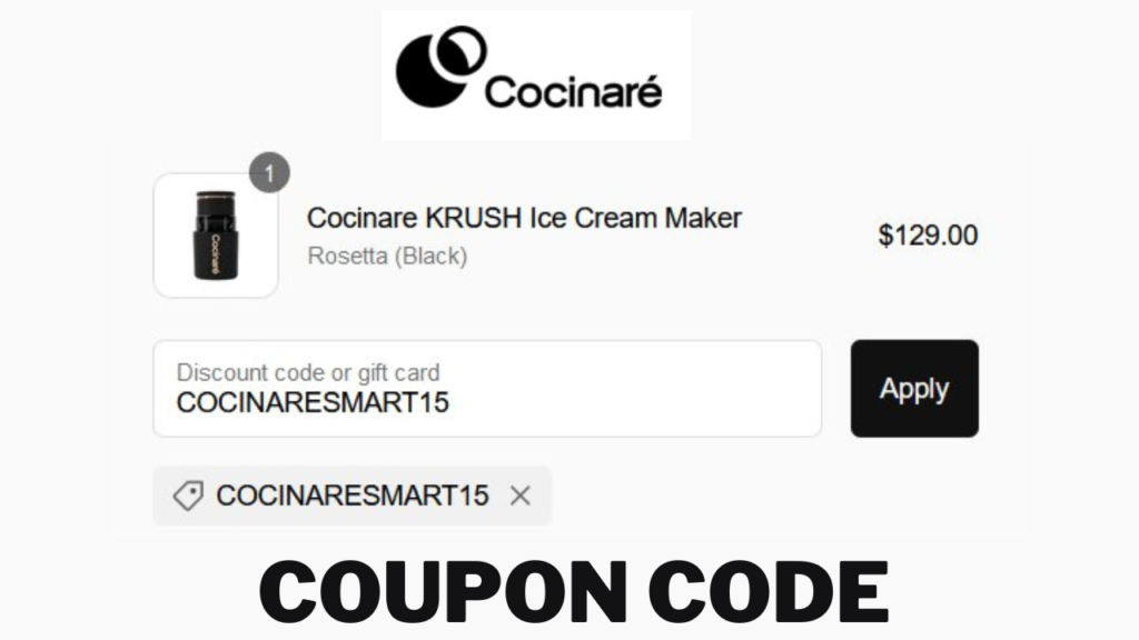 Cocinare KRUSH Coupon Code