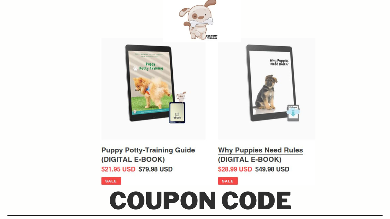 75 off Dog Potty Training Coupon Code + Discount