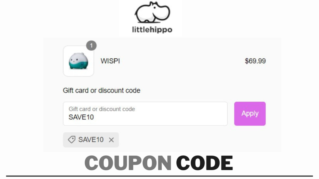55 off Little Hippo WISPI Coupon Code LittleHippo