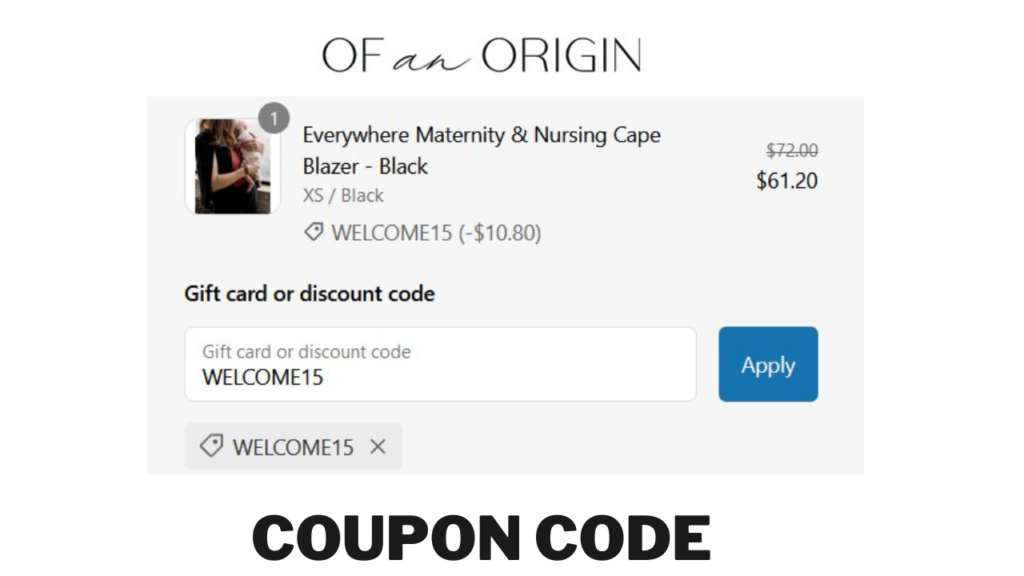 OfAnOrigin.com coupon code