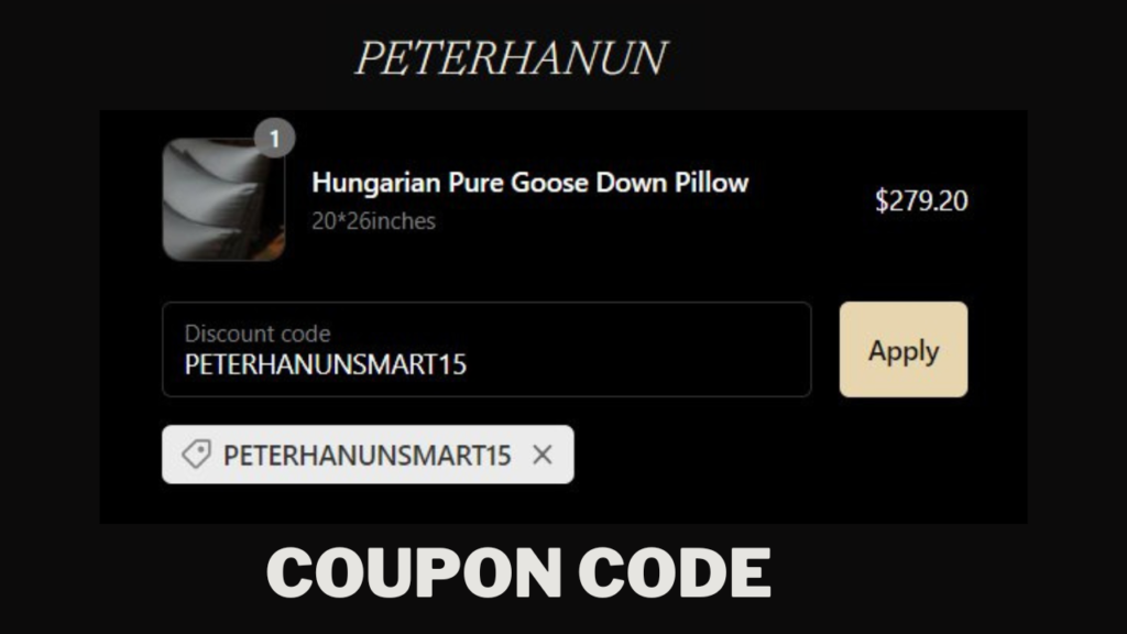 Peter Hanun coupon code