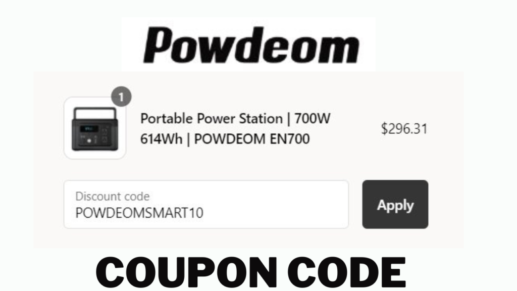 Powdeom Solar Generator discount code