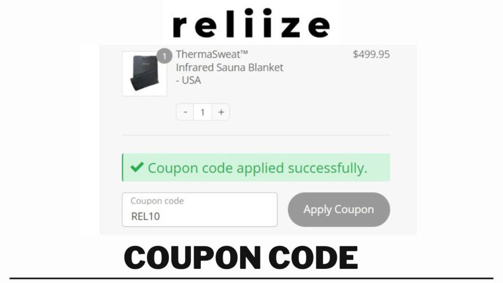 Reliize.com discount code