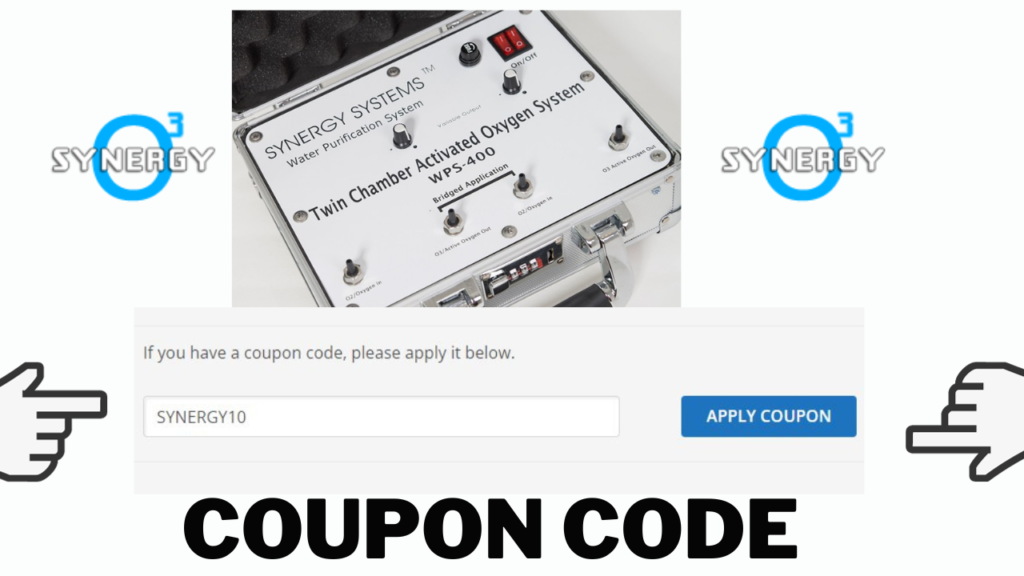 Synergy Ozone Generators discount code