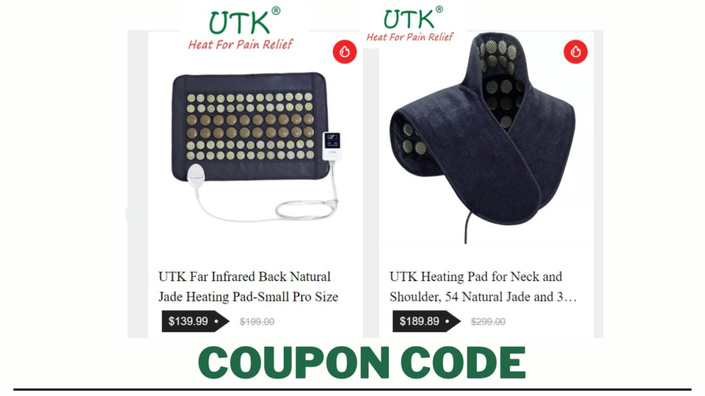 200.00 off Utk Heating Pad Coupon Code Heating Pads