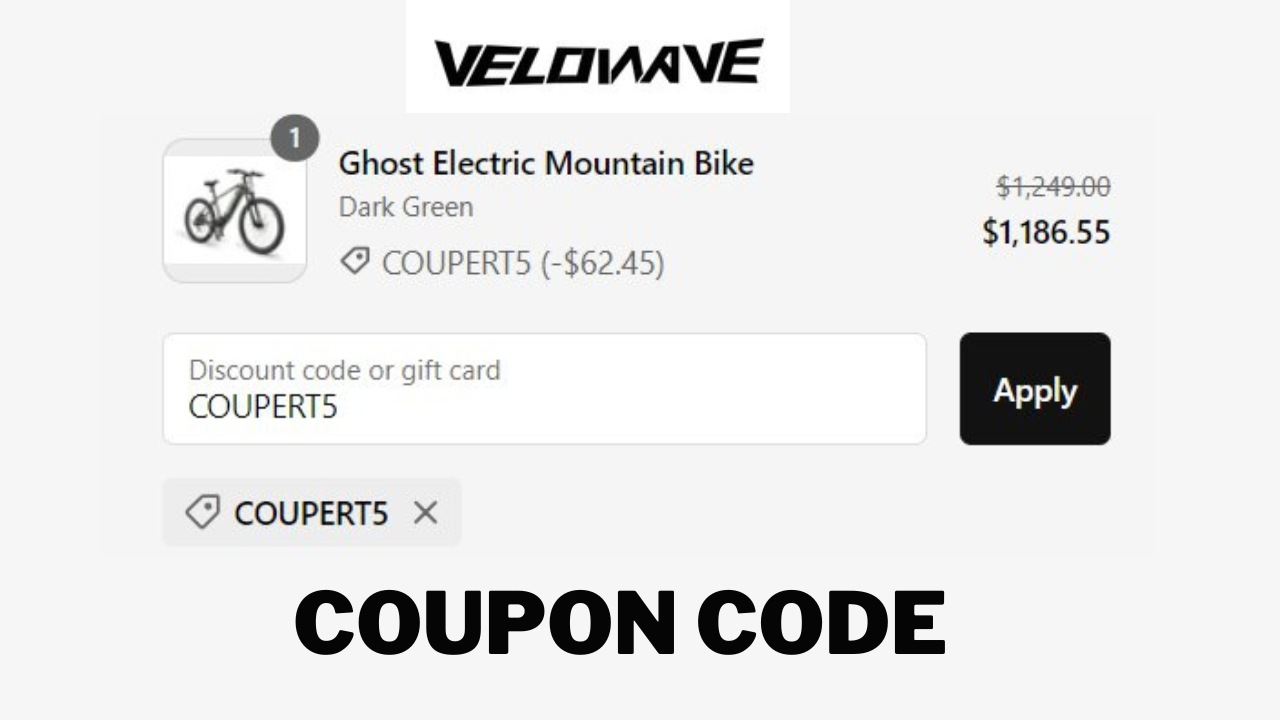 $500.00 off VeloWavEbikes Coupon Code VeloWave Ebikes