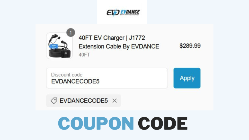 EvDance coupon code