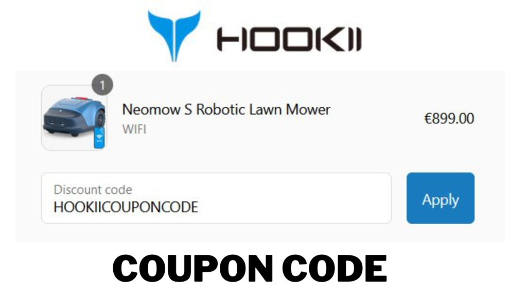 Hookii Robotic Lawn Mower coupon code