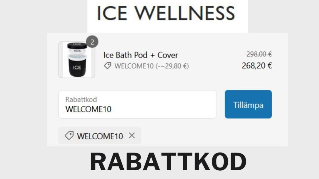 Ice Wellness SE rabattkod