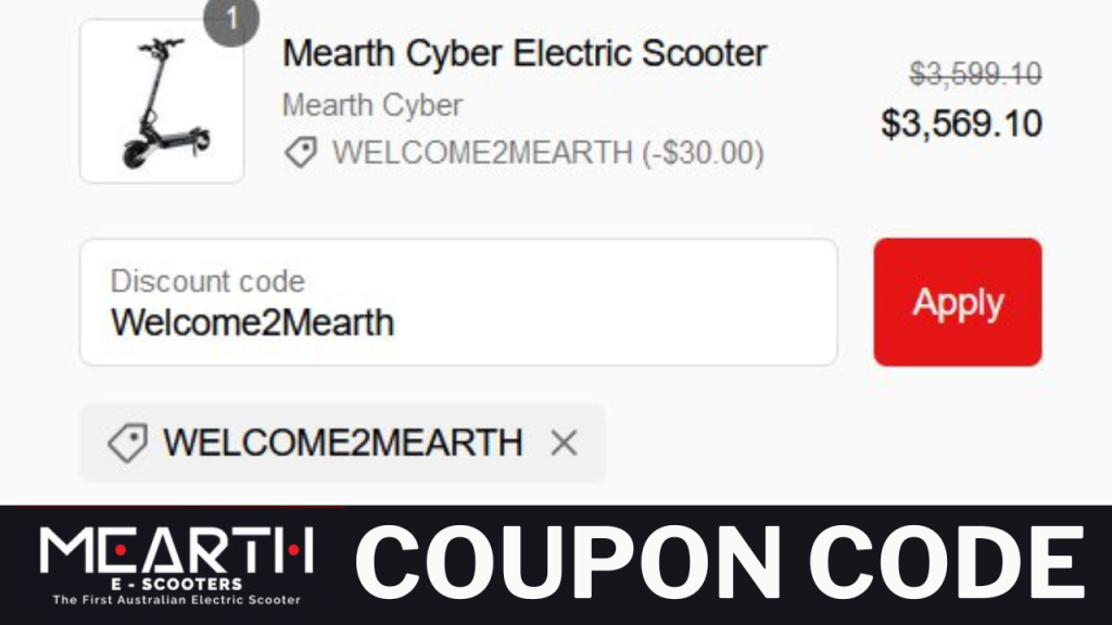 Mearth Electric Scooter Australia discount code