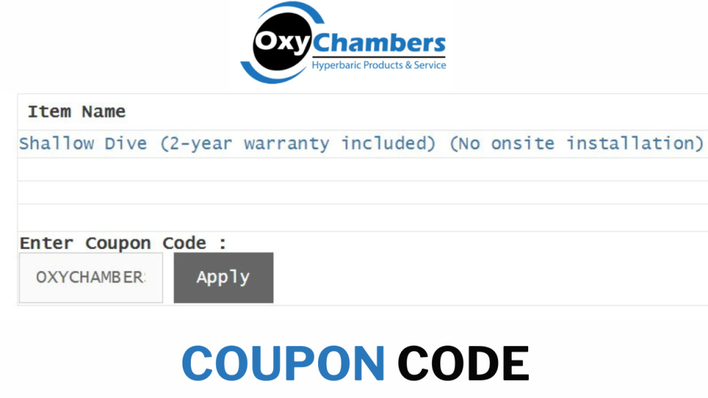 OxyChambers coupon code