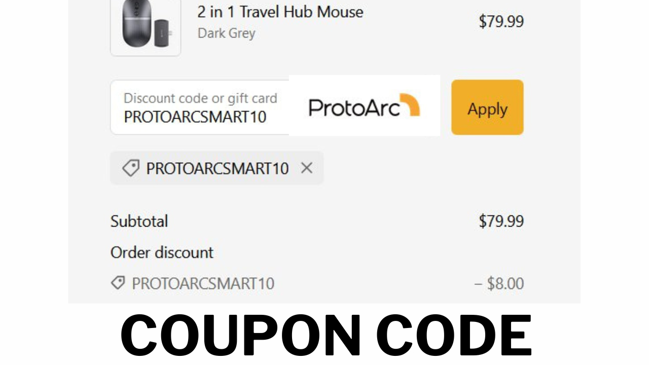 ProtoArc Modular HubMouse discount code