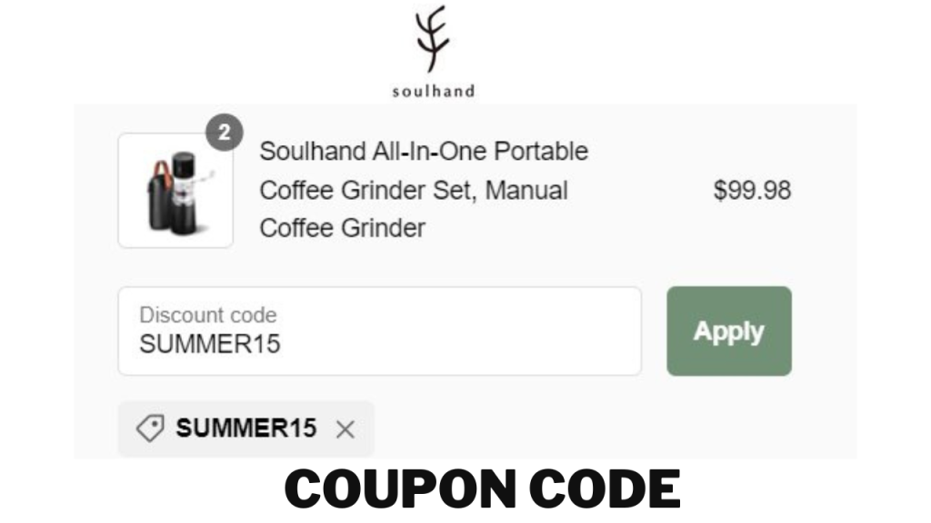 SoulHand Coffee Grinder discount code