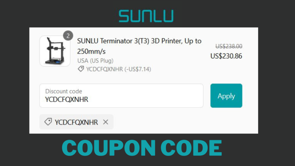 Sunlu FilaDryer discount code