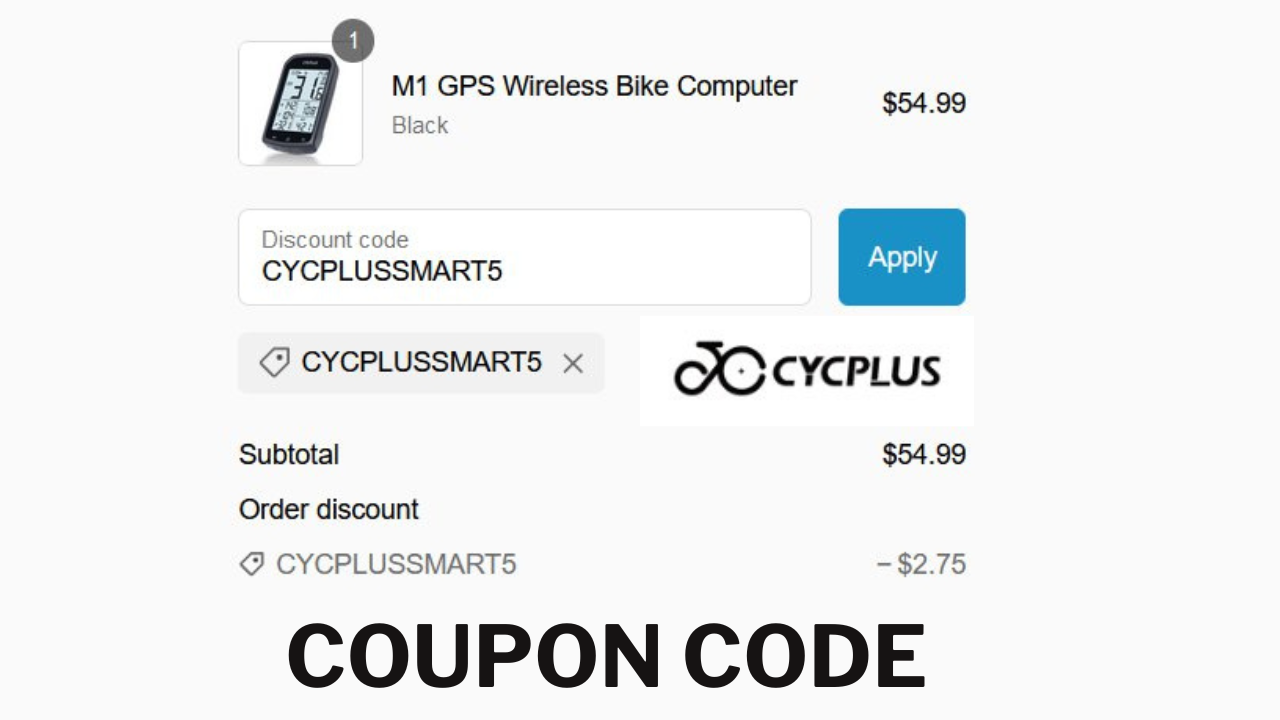 CycPlus GPS Bike Computer coupon code