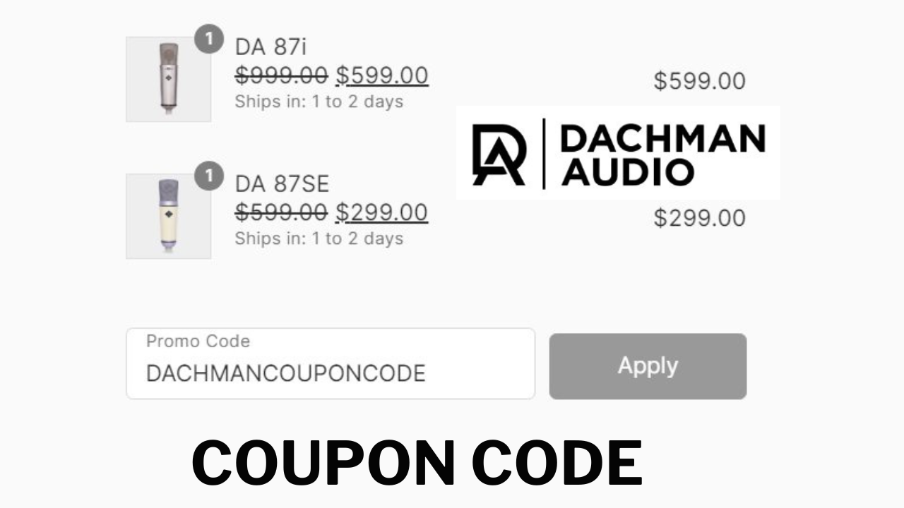 Dachman Audio DA 87SE coupon code