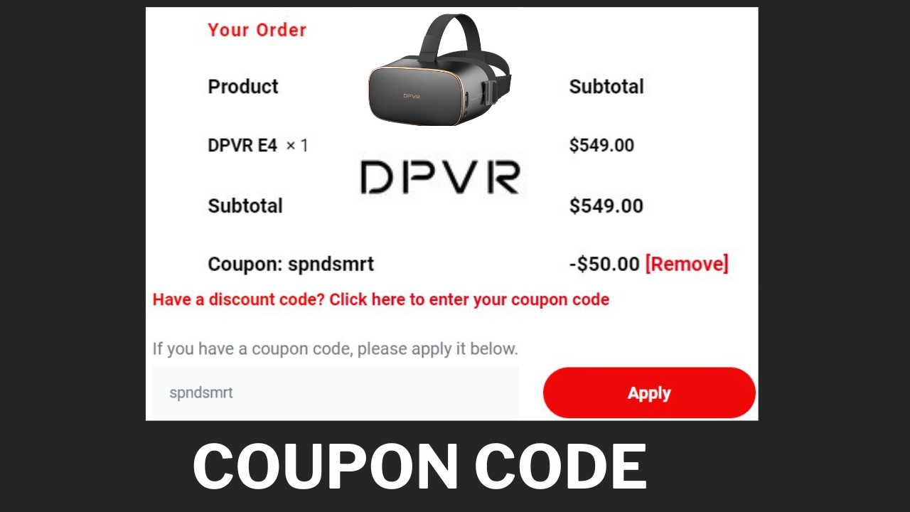 Dpvr coupon code