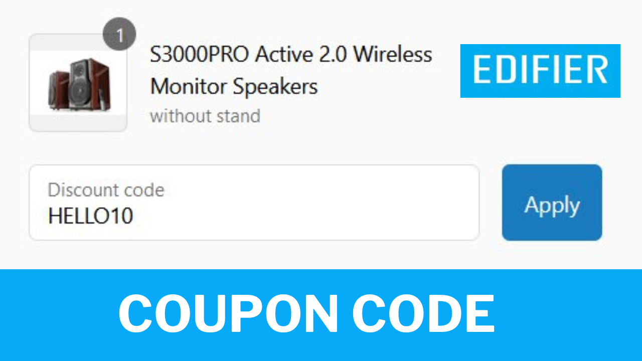 100.00 off Edifier Headphones Coupon Code EDIFIER
