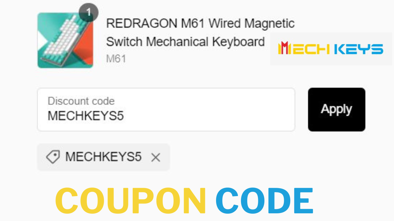 55 off MechKeys Mechanical Keyboard Coupon Code