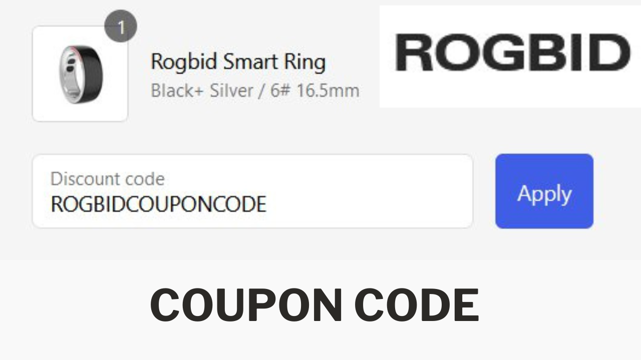 Rogbid Smartwatch coupon code