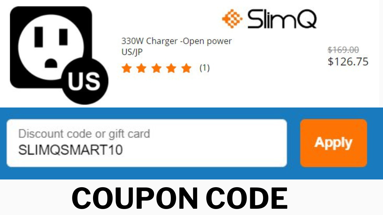 SlimQ GaN Charger coupon code