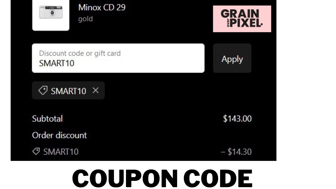 40% off GrainOverPixel Coupon Code Grain Over Pixel