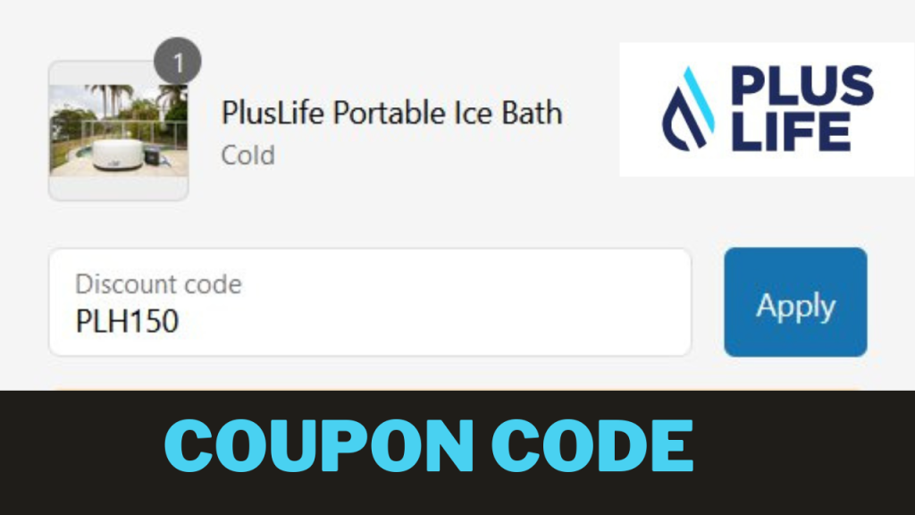 300.00 off Plus Life Health Ice Bath Coupon Code