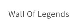 Wall Of Legends coupon code