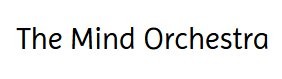 The Mind Orchestra coupon code