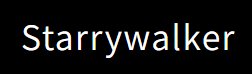 StarryWalker coupon code