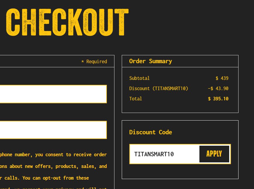 Titan Performance SARMs Checkout